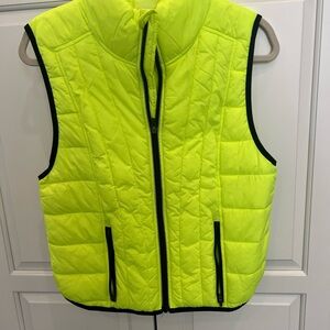 Bright Yellow Quilted Vest